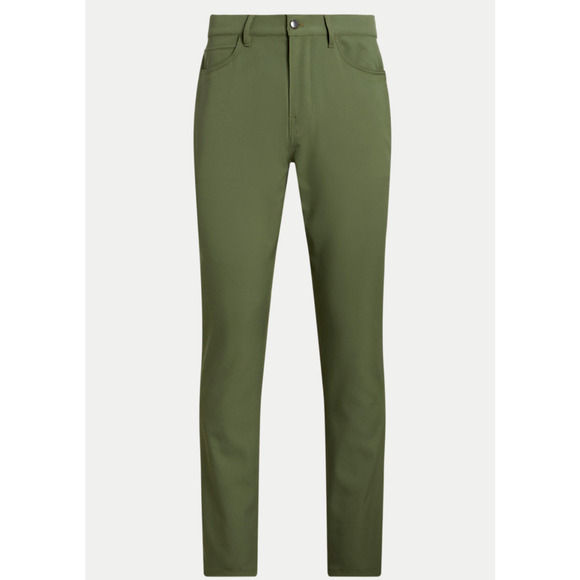 NEW Polo Ralph Lauren Mens Slim Fit Performance Chino Pants Green Stretch 32/32 - Picture 7 of 7